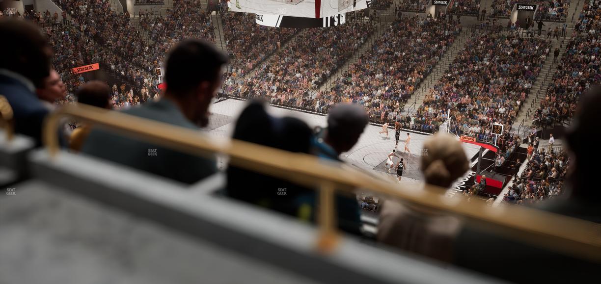 Barclays Center - Section The Row 1 Seat View