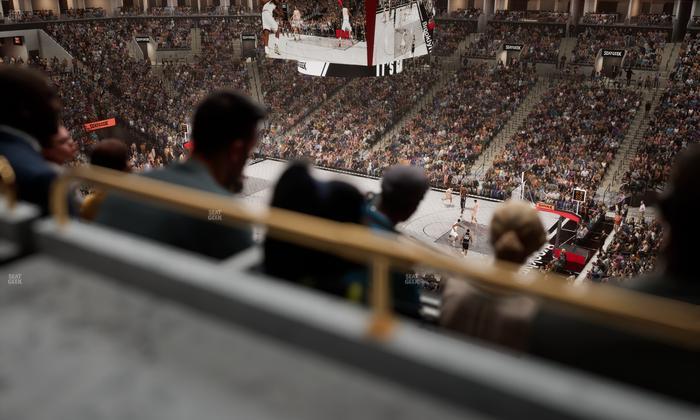 Barclays Center - Section The Row 1 Seat View