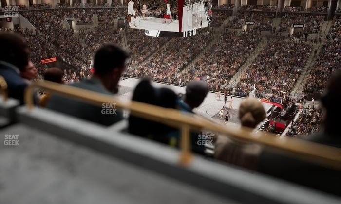 Barclays Center - Section The Row 1 Seat View