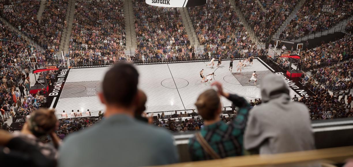 Barclays Center - Section The Row 10 Seat View