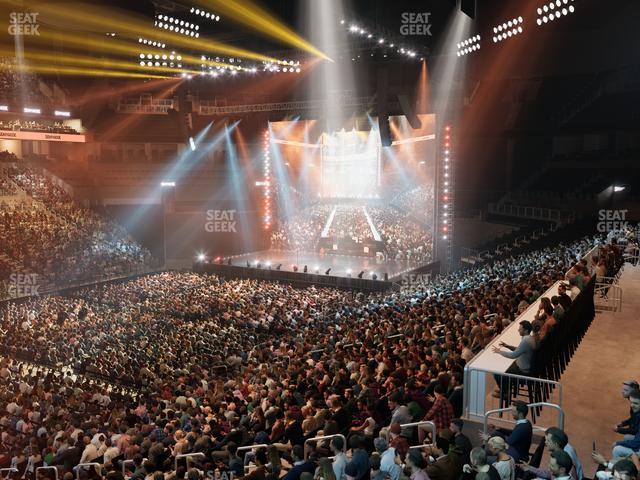 Barclays Center - Section The Row 10 Seat View Barclays Center - Section The Row 10 Seat View