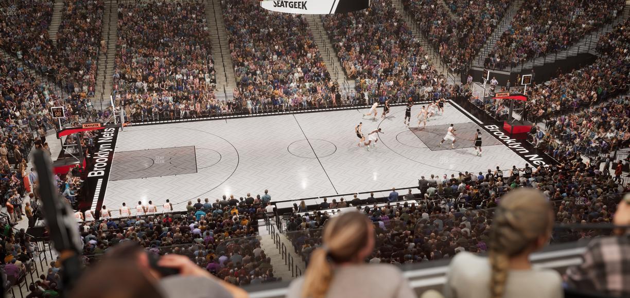 Barclays Center - Section The Row 11 Seat View