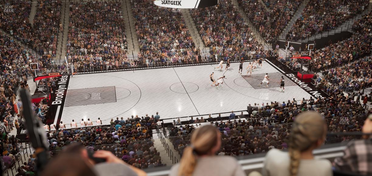 Barclays Center - Section The Row 11 Seat View