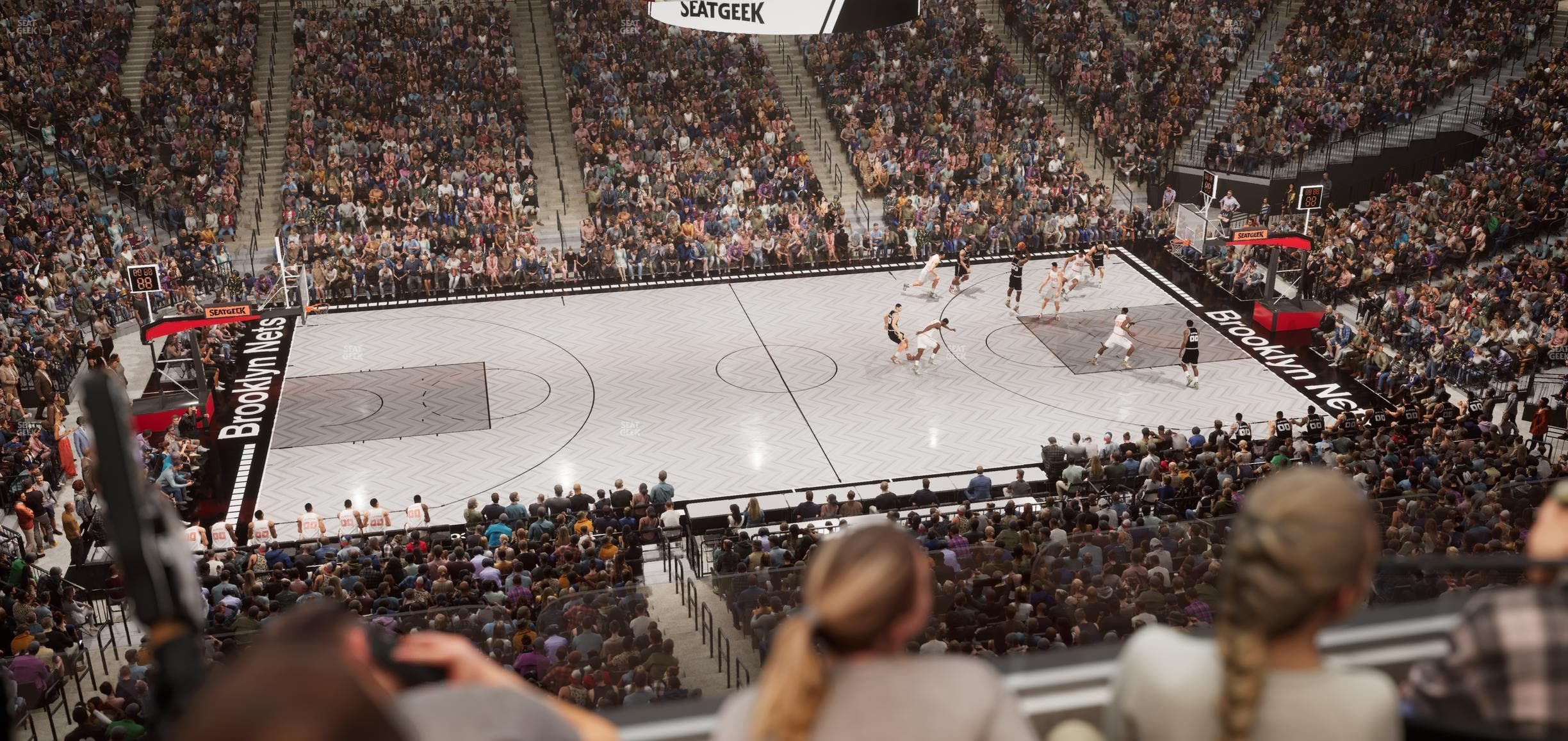 Barclays Center - Section The Row 11 Seat View