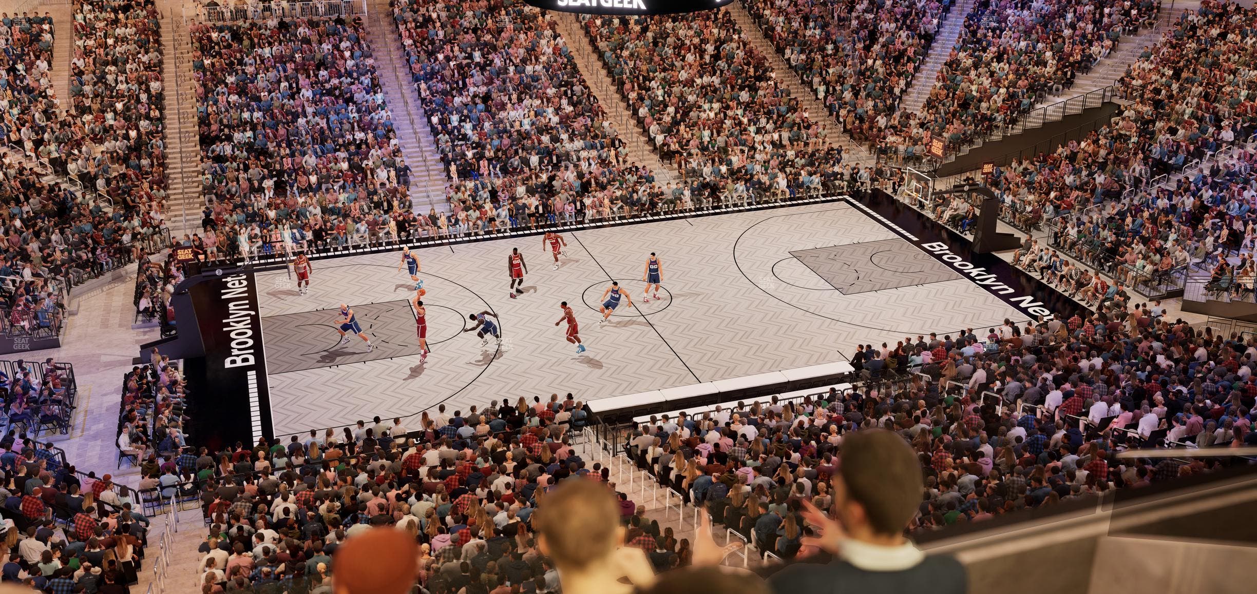 Barclays Center - Section The Row 12 Seat View