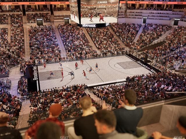 Barclays Center - Section The Row 12 Seat View