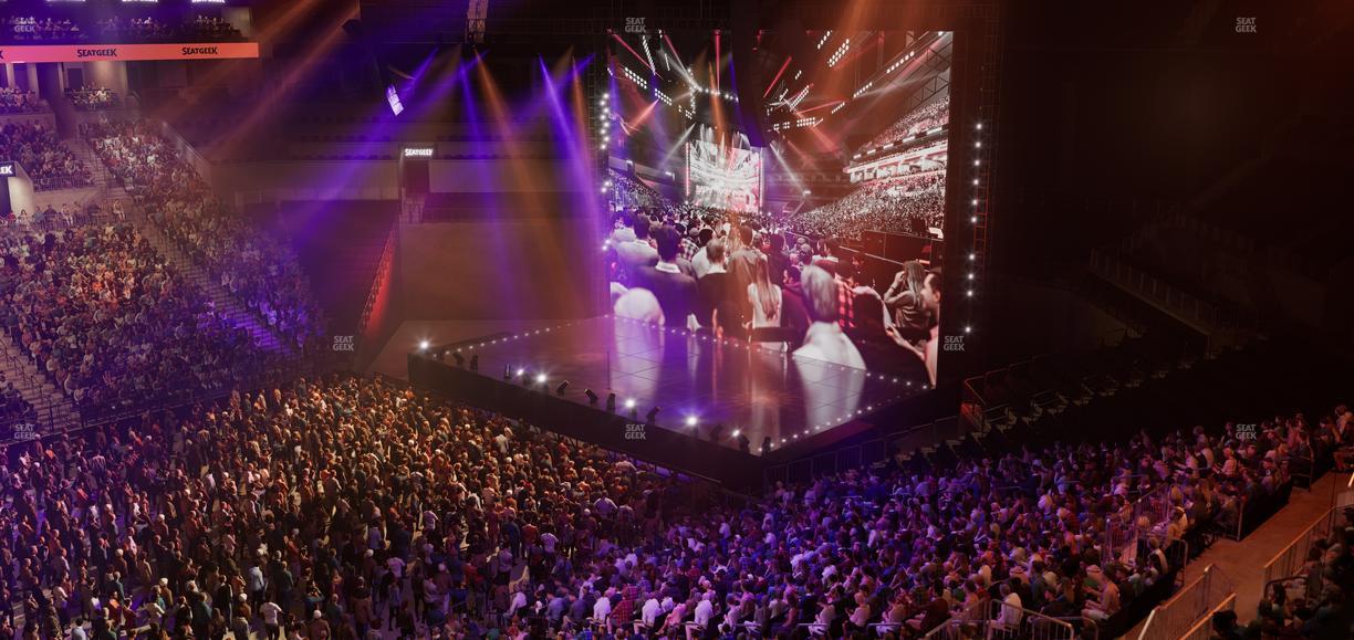 Barclays Center - Section The Row 12 Seat View