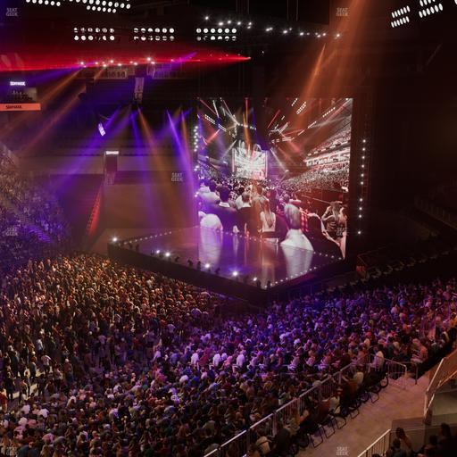 Barclays Center - Section The Row 12 Seat View