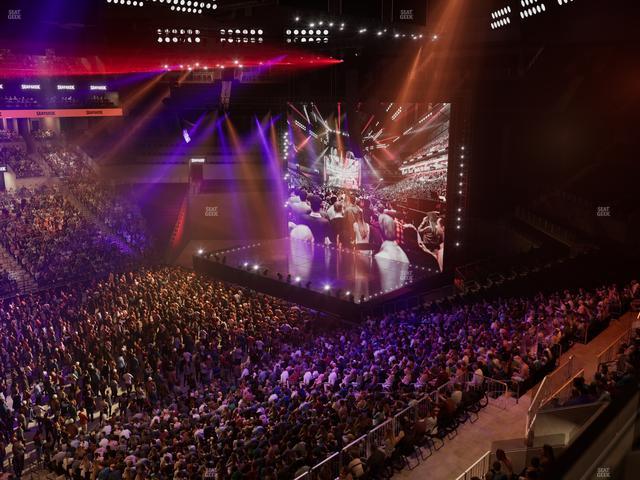 Barclays Center - Section The Row 12 Seat View