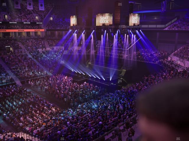 Barclays Center - Section The Row 12 Seat View