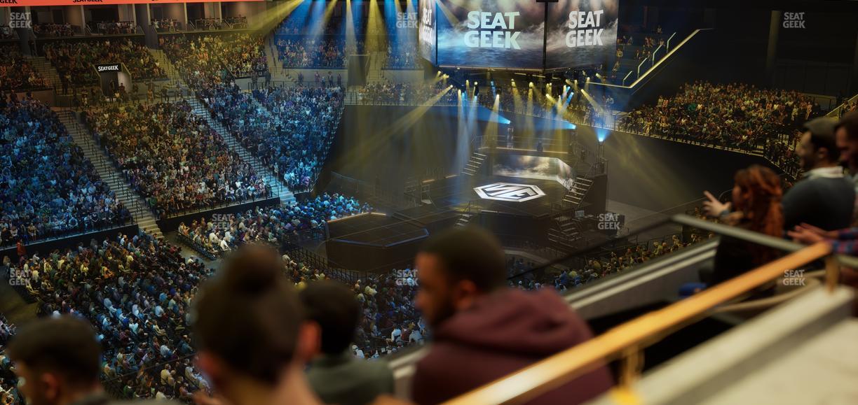 Barclays Center - Section The Row 12 Seat View