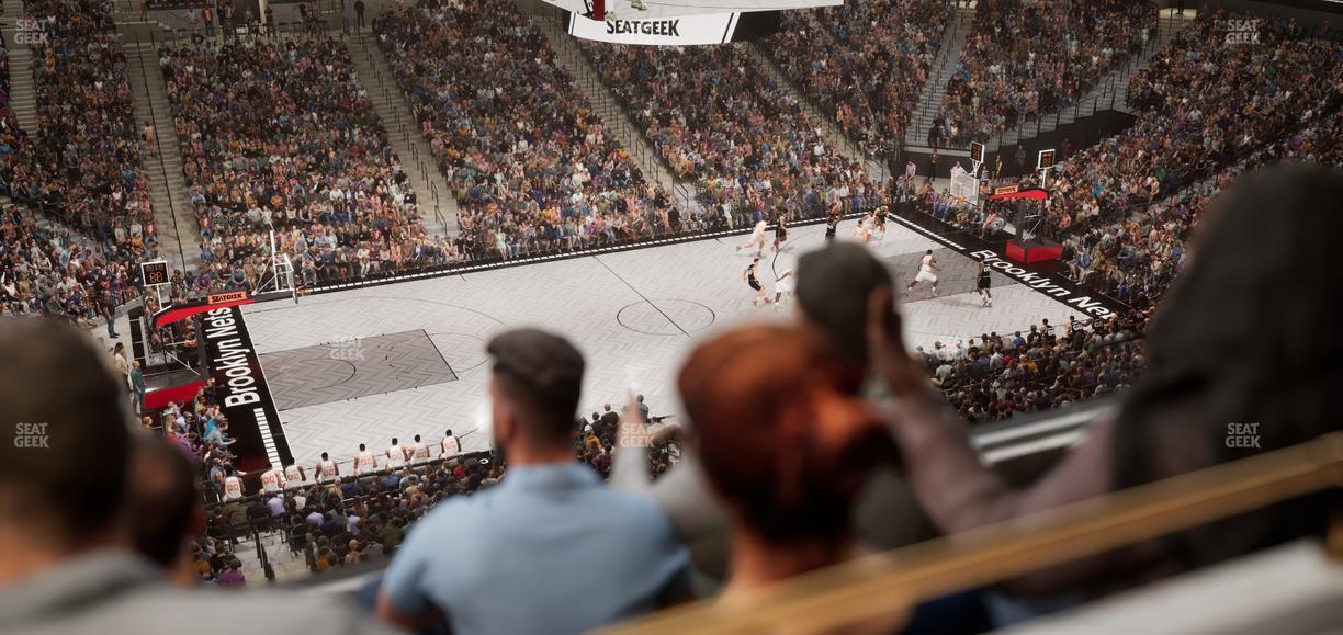 Barclays Center - Section The Row 13 Seat View