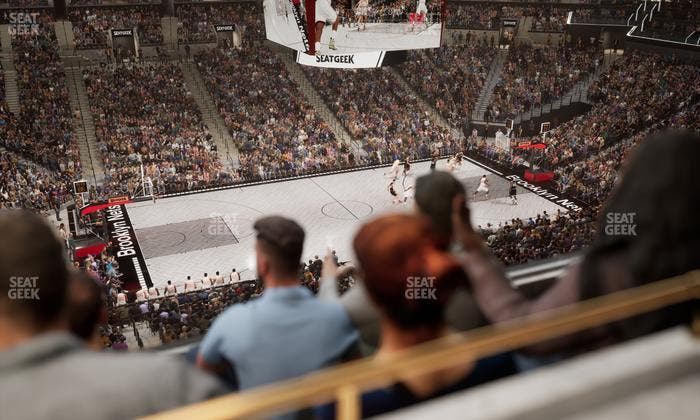 Barclays Center - Section The Row 13 Seat View