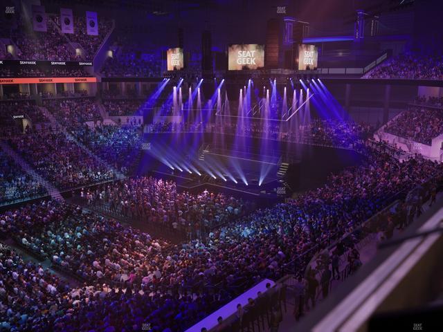 Barclays Center - Section The Row 14 Seat View