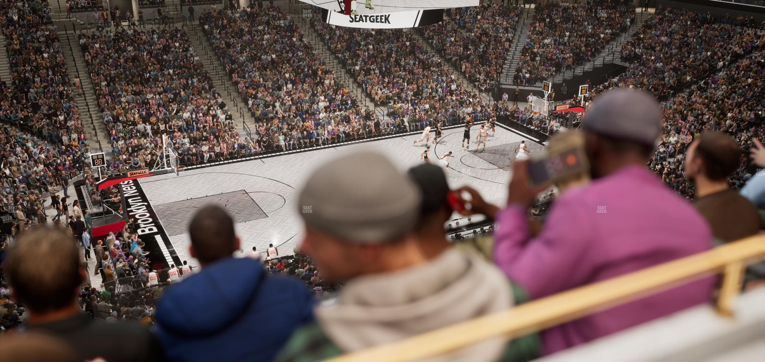 Barclays Center - Section The Row 14 Seat View