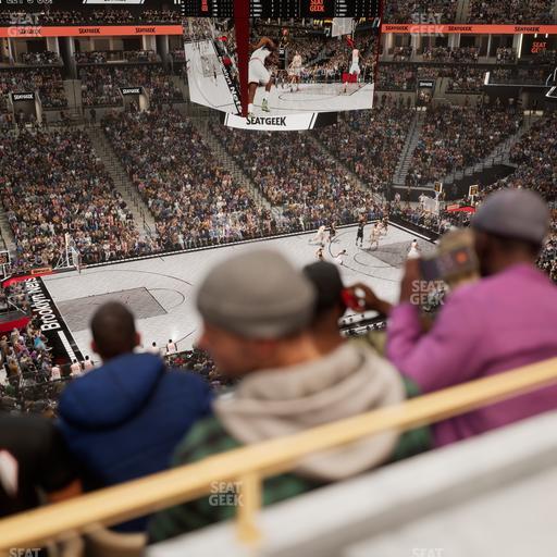 Barclays Center - Section The Row 14 Seat View