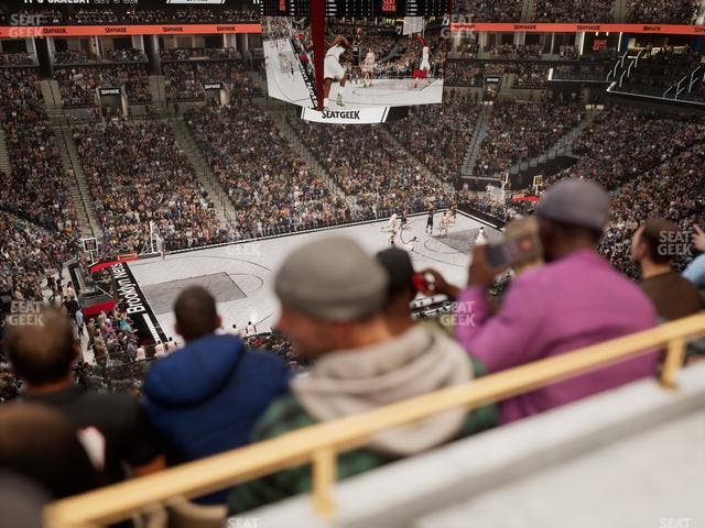 Barclays Center - Section The Row 14 Seat View