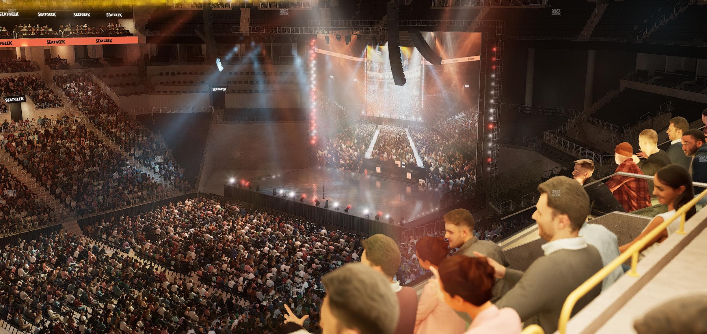 Barclays Center - Section The Row 14 Seat View