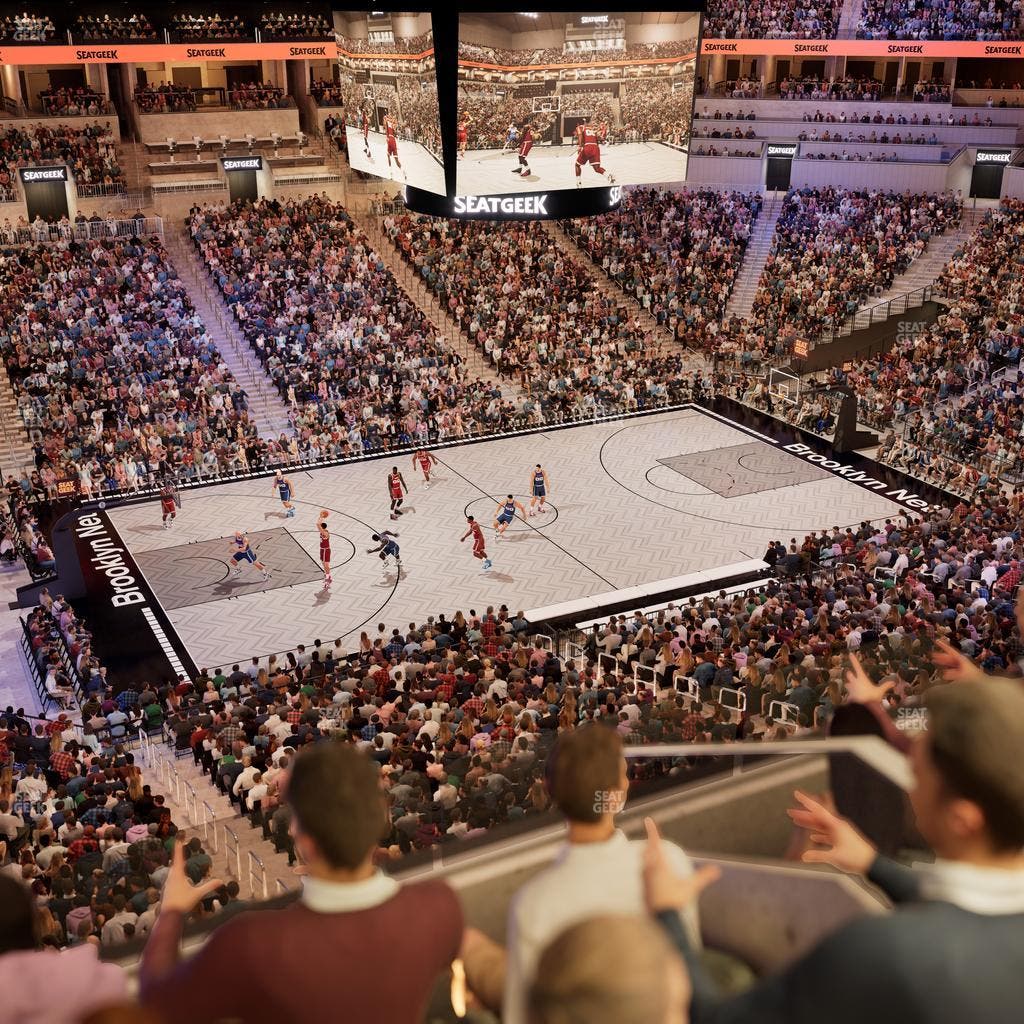 Barclays Center - Section The Row 14 Seat View