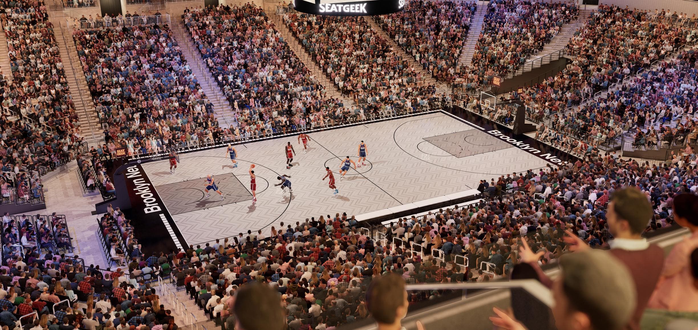 Barclays Center - Section The Row 14 Seat View