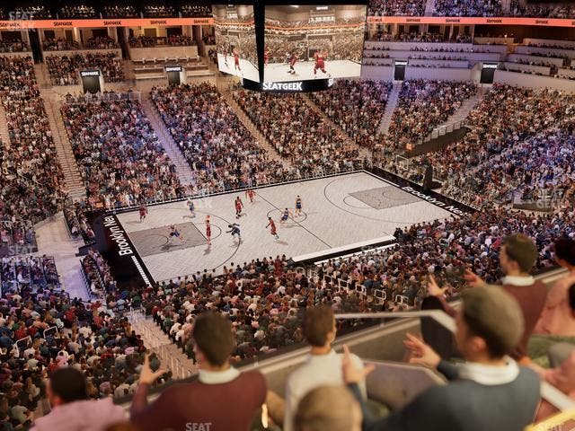 Barclays Center - Section The Row 14 Seat View