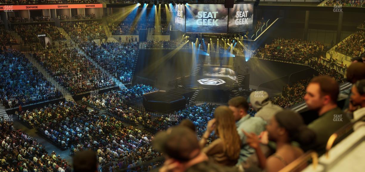 Barclays Center - Section The Row 14 Seat View