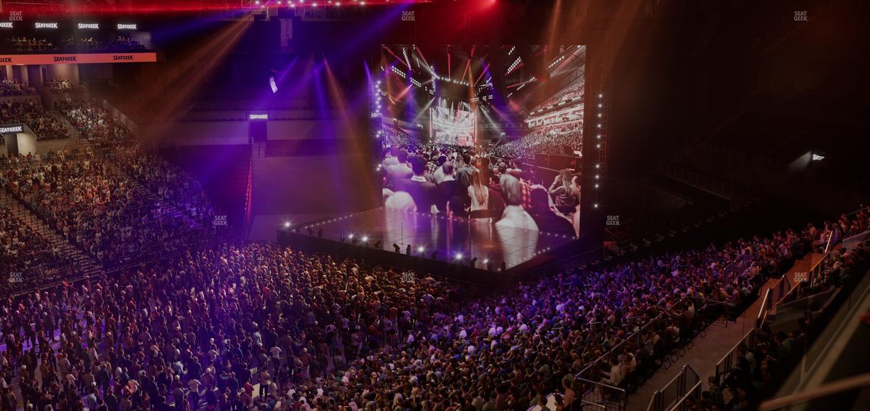 Barclays Center - Section The Row 15 Seat View