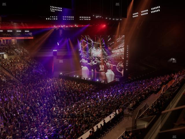 Barclays Center - Section The Row 15 Seat View