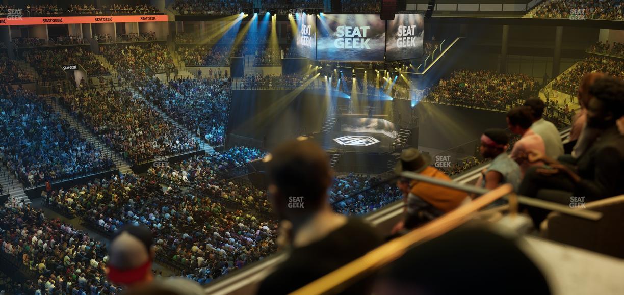 Barclays Center - Section The Row 15 Seat View