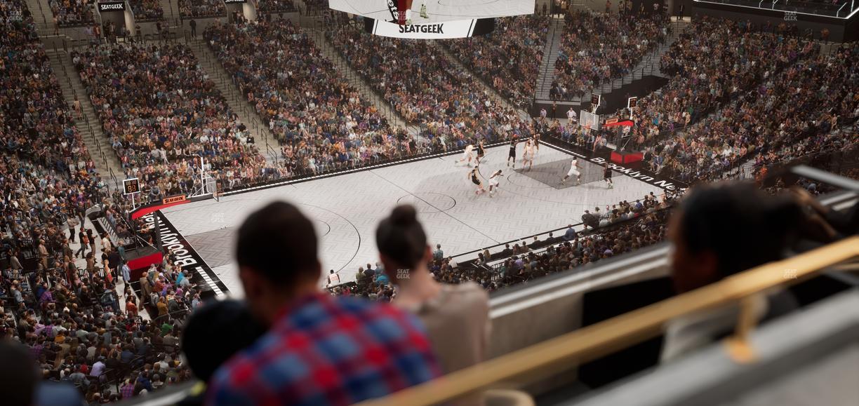 Barclays Center - Section The Row 15 Seat View