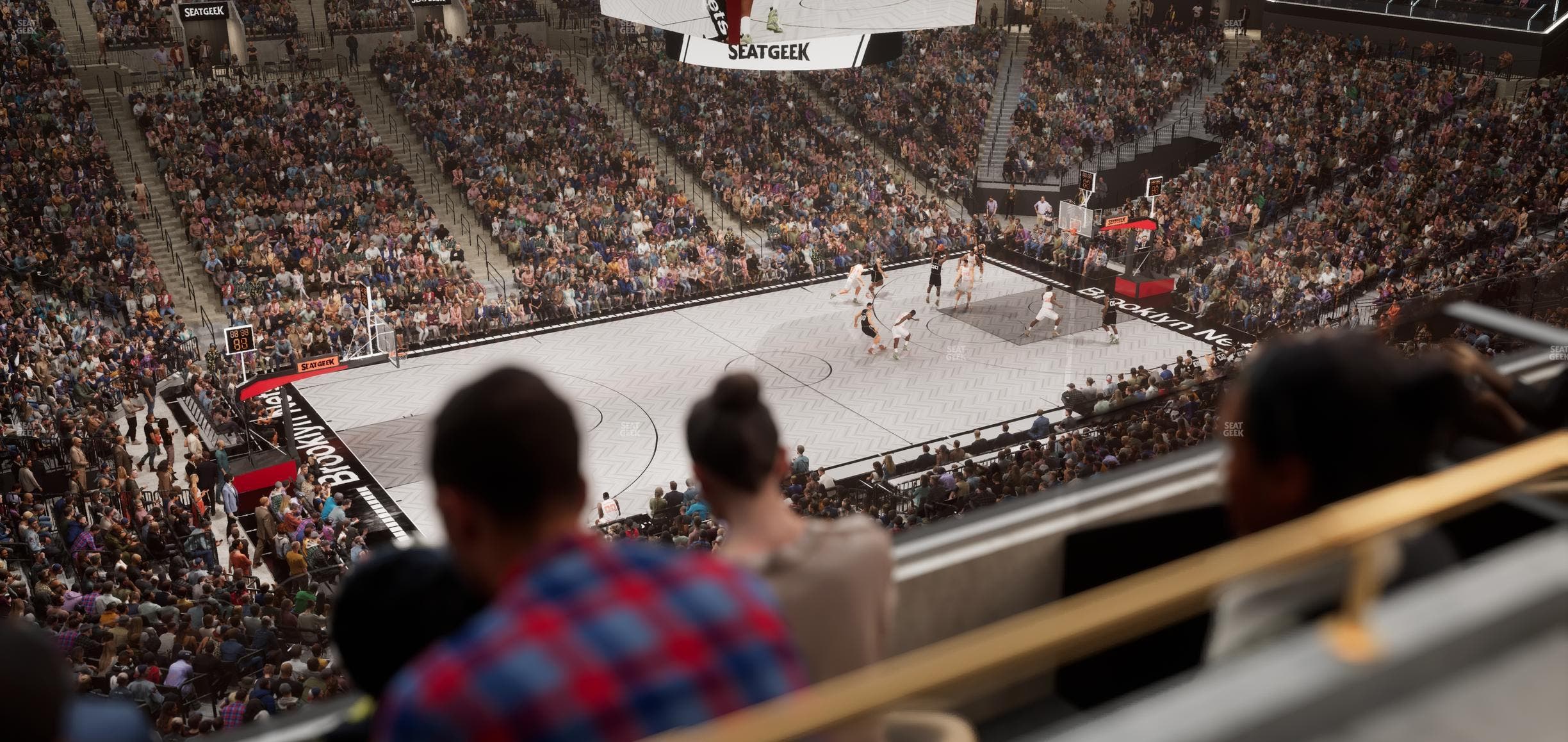 Barclays Center - Section The Row 15 Seat View