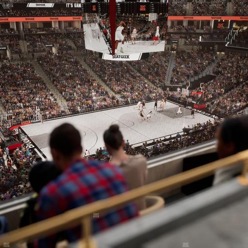 Barclays Center - Section The Row 15 Seat View