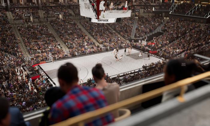 Barclays Center - Section The Row 15 Seat View