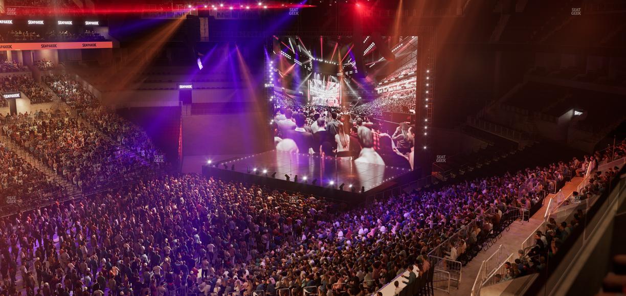 Barclays Center - Section The Row 16 Seat View