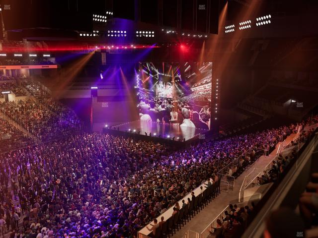 Barclays Center - Section The Row 16 Seat View