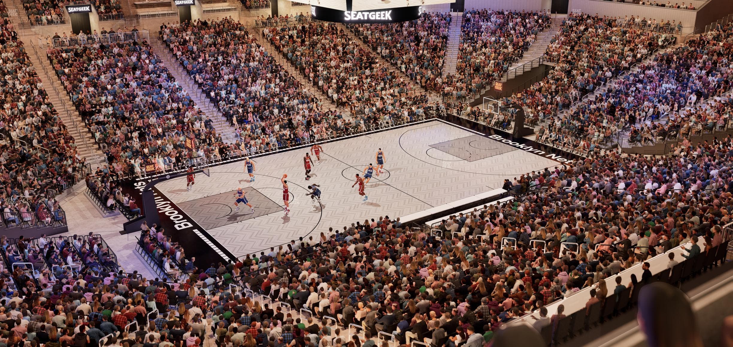 Barclays Center - Section The Row 16 Seat View