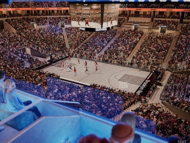 Barclays Center - Section The Row 2 Seat View
