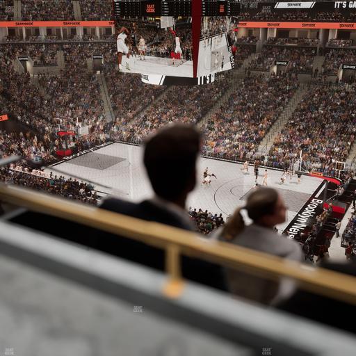 Barclays Center - Section The Row 2 Seat View