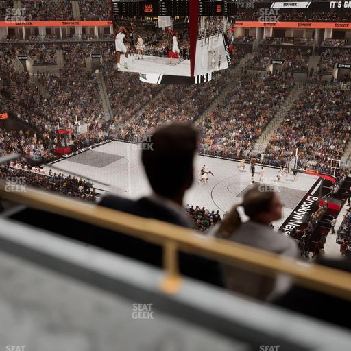 Barclays Center - Section The Row 2 Seat View