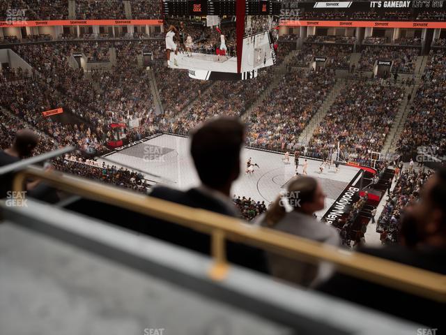 Barclays Center - Section The Row 2 Seat View Barclays Center - Section The Row 2 Seat View
