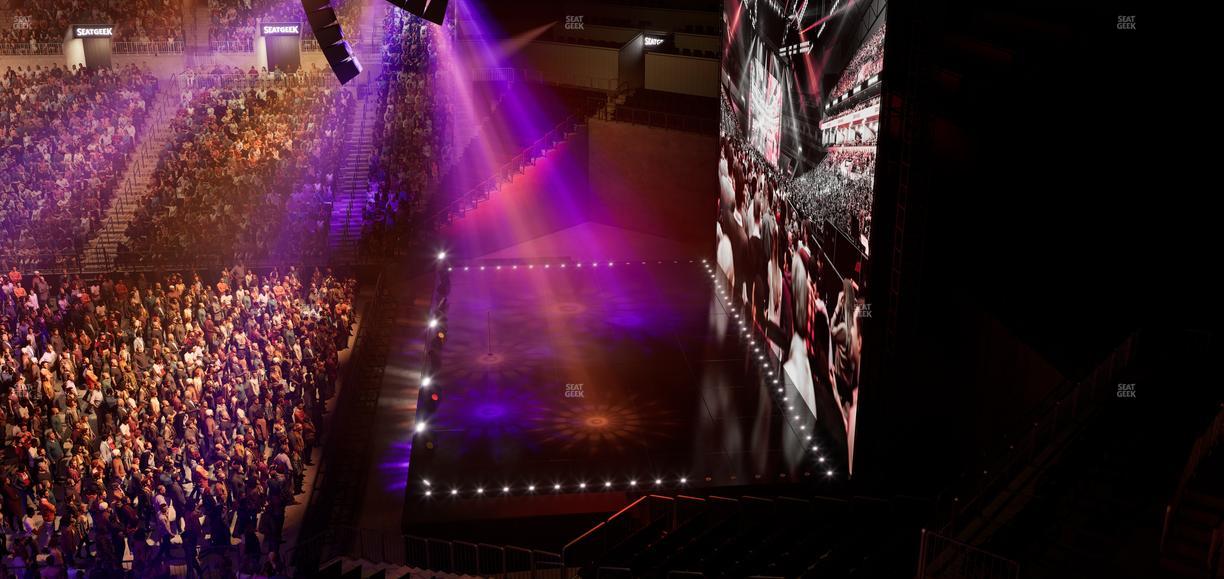 Barclays Center - Section The Row 2 Seat View