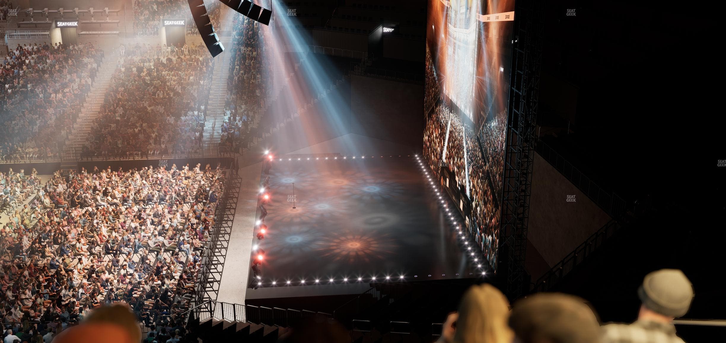 Barclays Center - Section The Row 2 Seat View