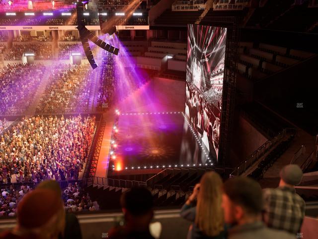 Barclays Center - Section The Row 2 Seat View