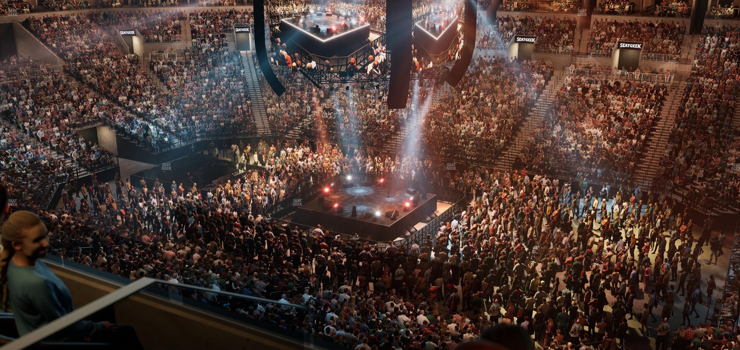 Barclays Center - Section The Row 2 Seat View