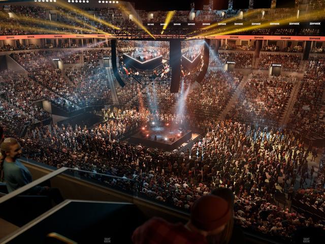 Barclays Center - Section The Row 2 Seat View