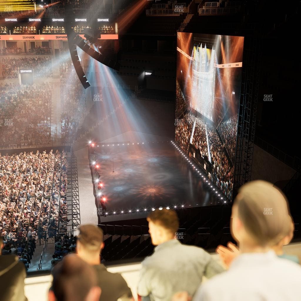 Barclays Center - Section The Row 3 Seat View