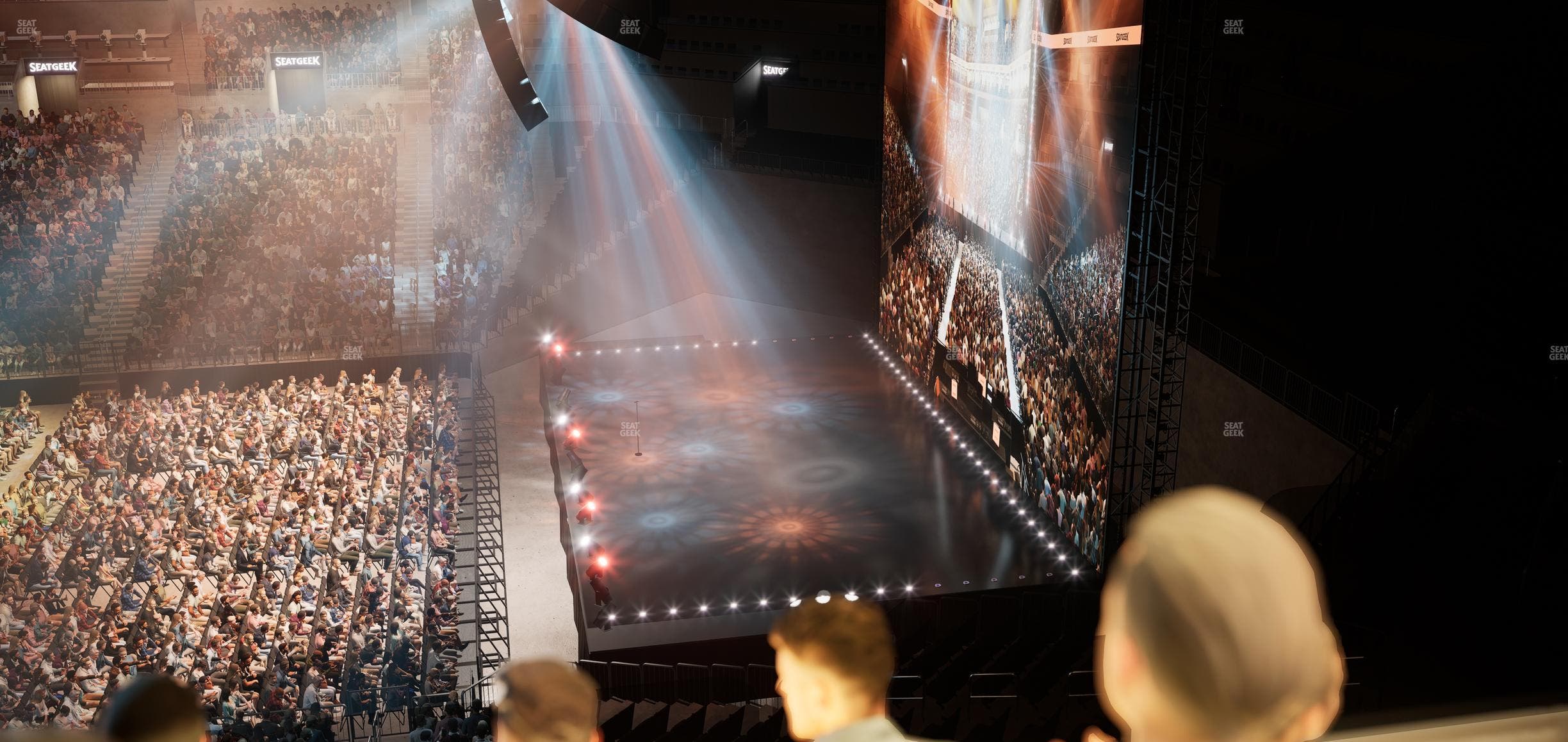 Barclays Center - Section The Row 3 Seat View