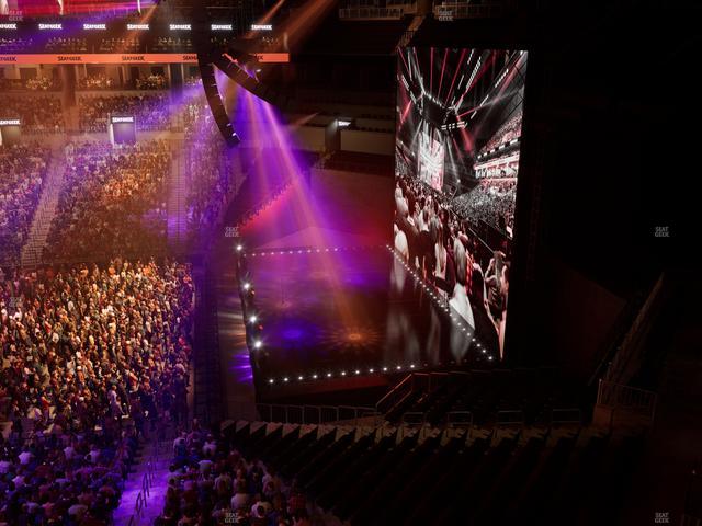 Barclays Center - Section The Row 3 Seat View