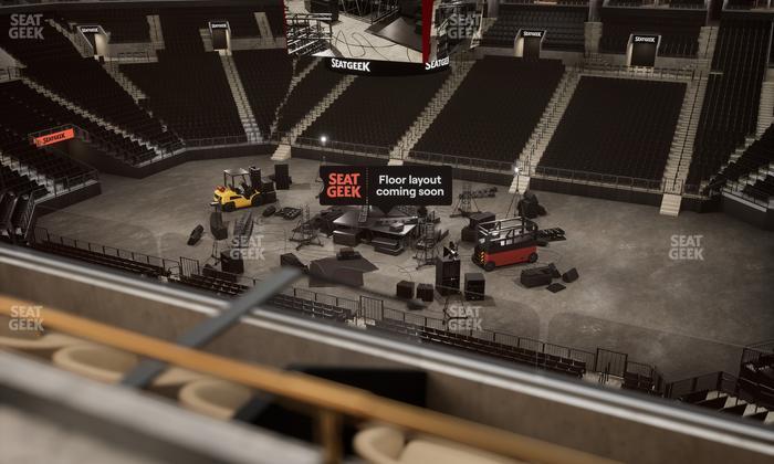 Barclays Center - Section The Row 3 Seat View