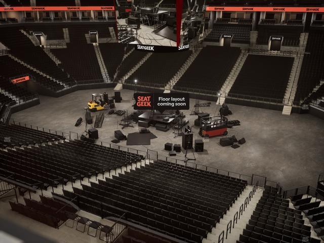 Barclays Center - Section The Row 3 Seat View